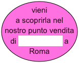 vieni a scoprirla nel nostro punto vendita di Via Barberini a Roma